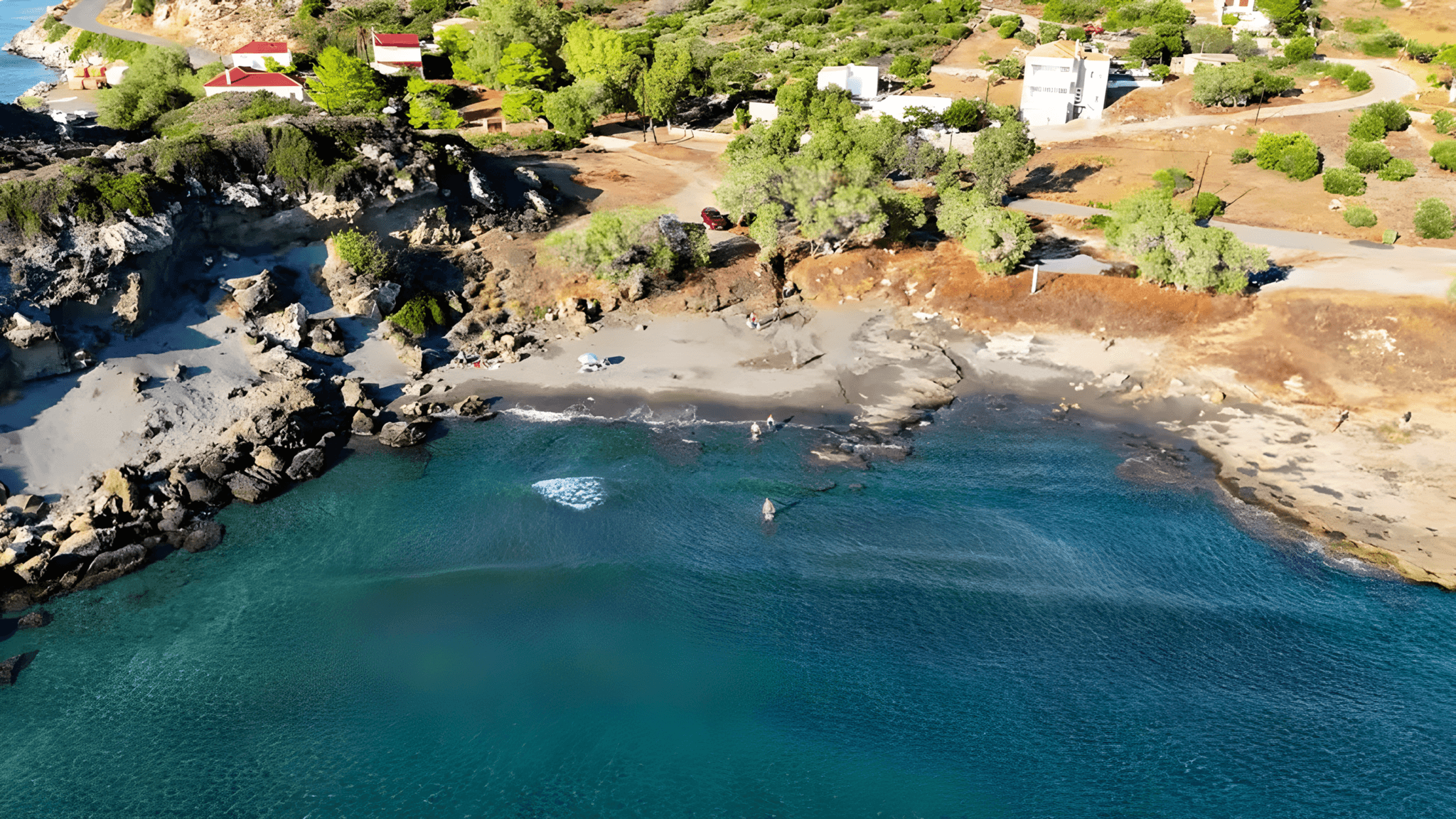 Quiet southern cove Ammitsa Beach