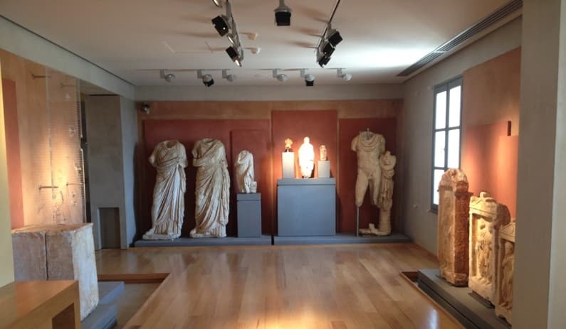 Artifacts in the Archaeological Museum of Neapolis Voion