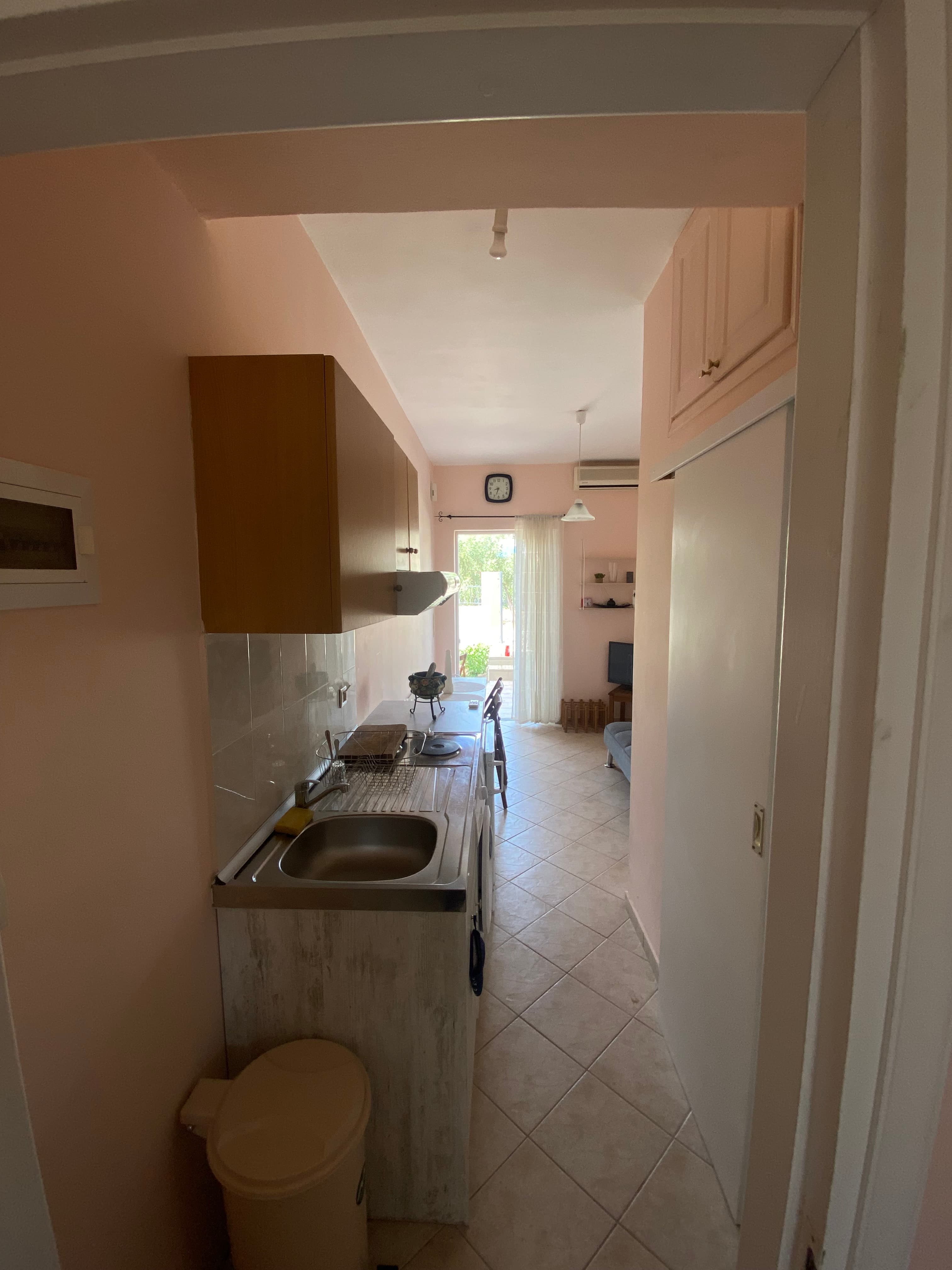 Kitchen View from Hallway